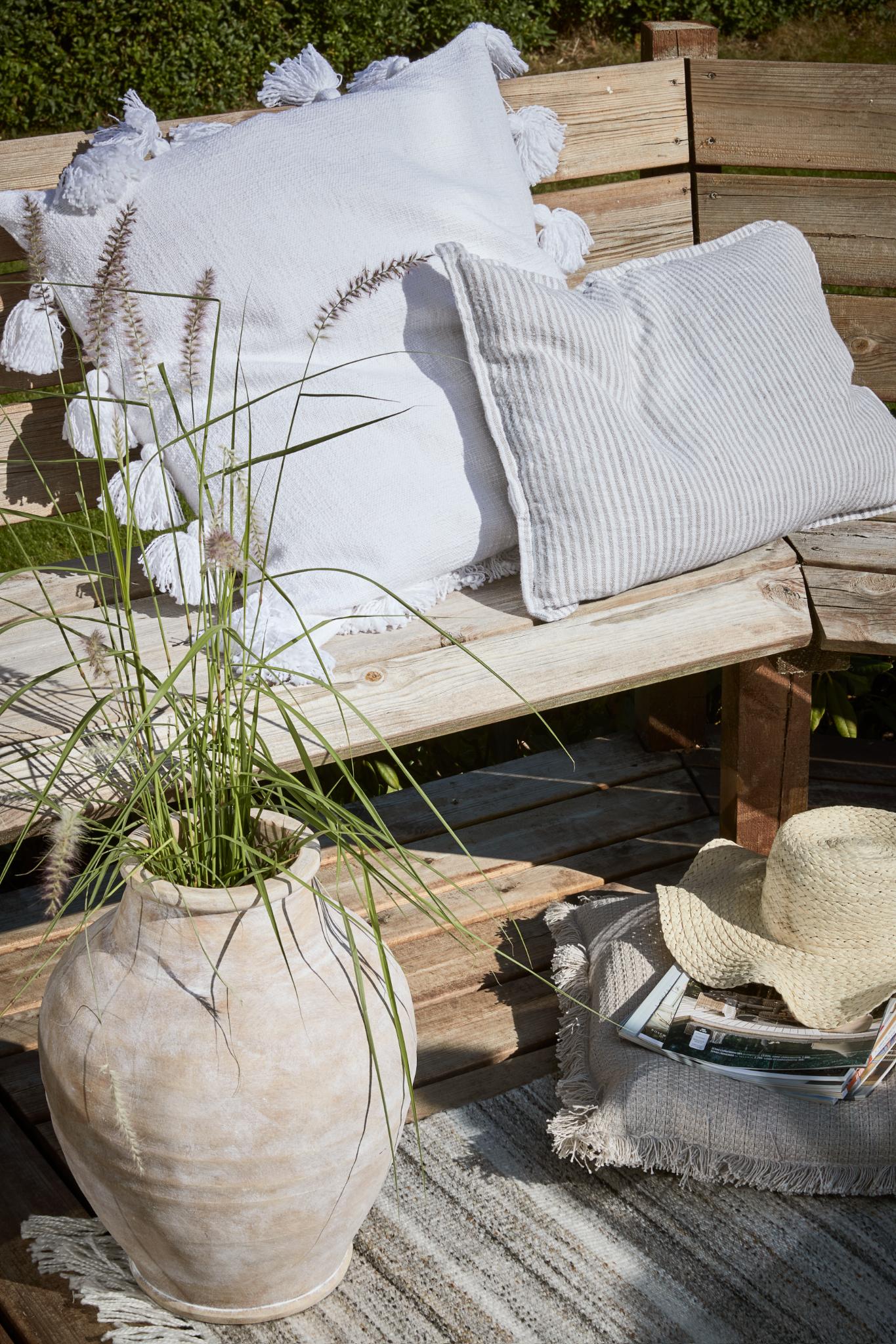 Striped Cushion Cover