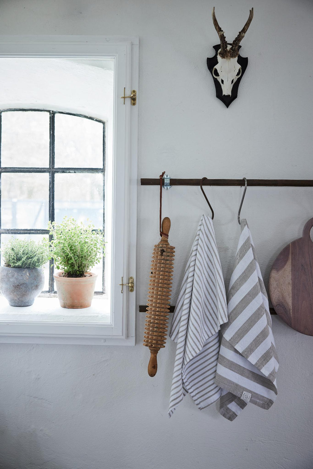 Striped Kitchen Tea Towel