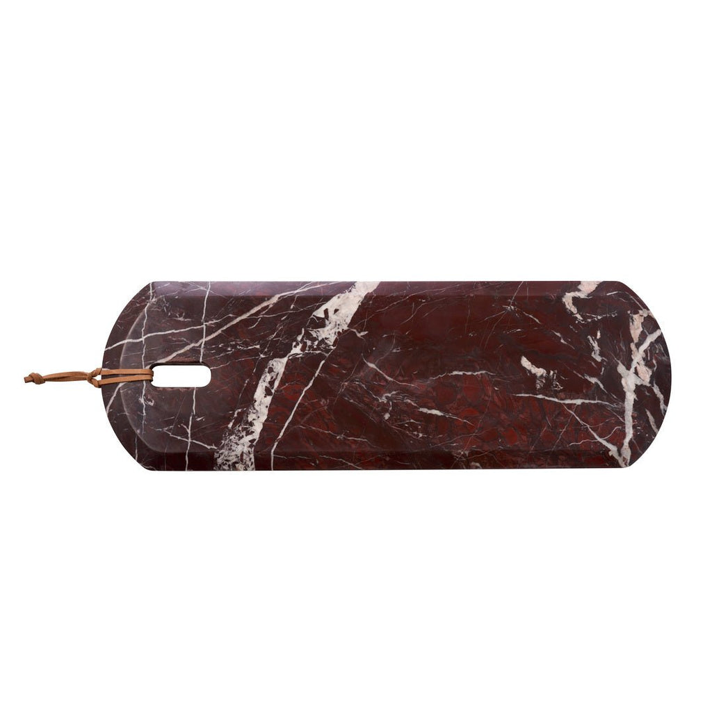 Deep Red Marble Chopping Board - AtHolm