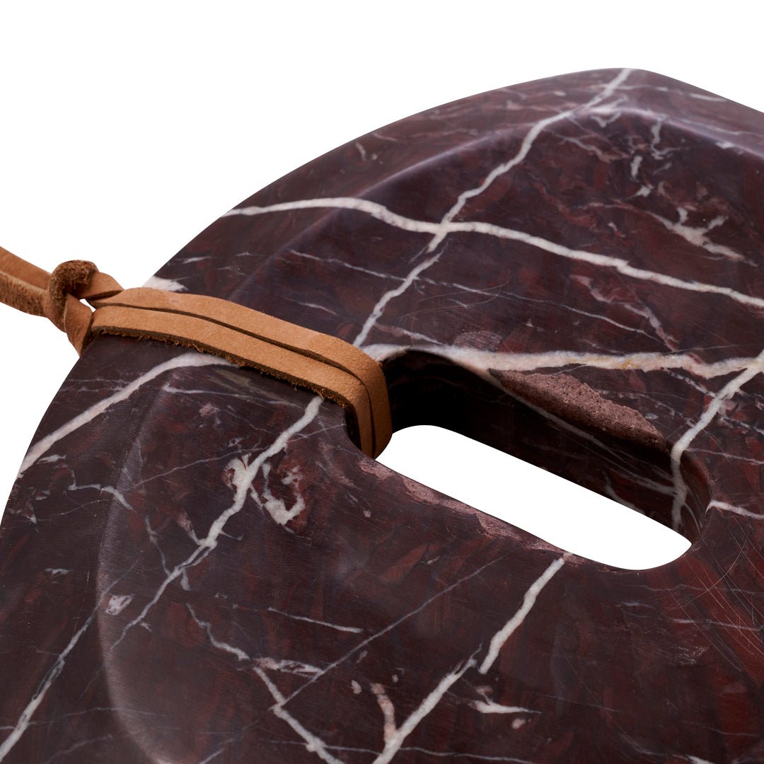 Deep Red Marble Chopping Board - AtHolm