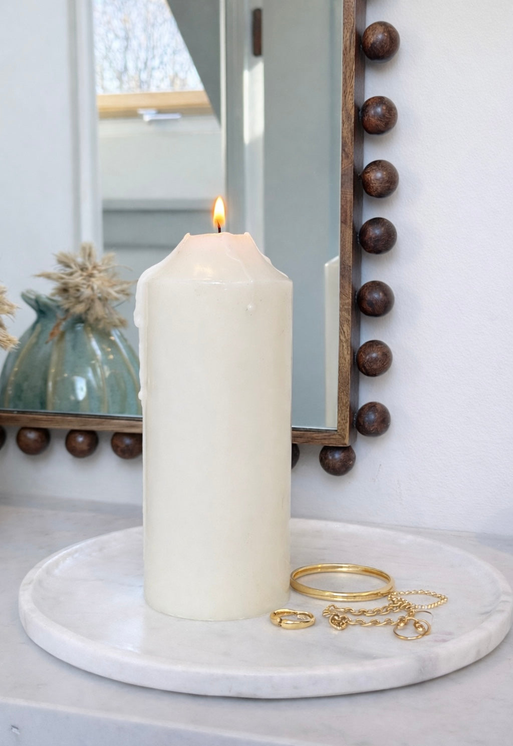 White Marble Tray