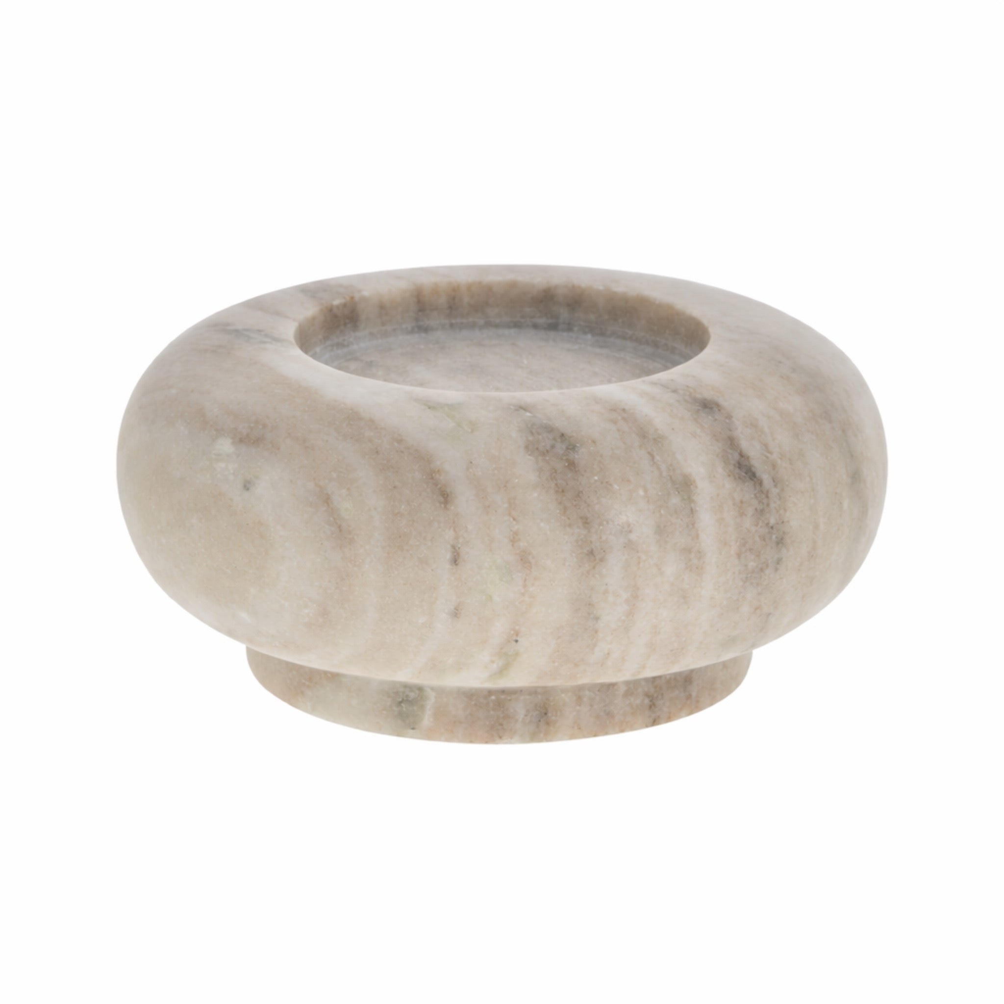 Natural Stone Candlestick Holder