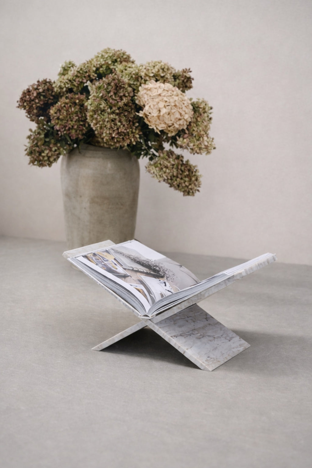Marble Magazine Holder